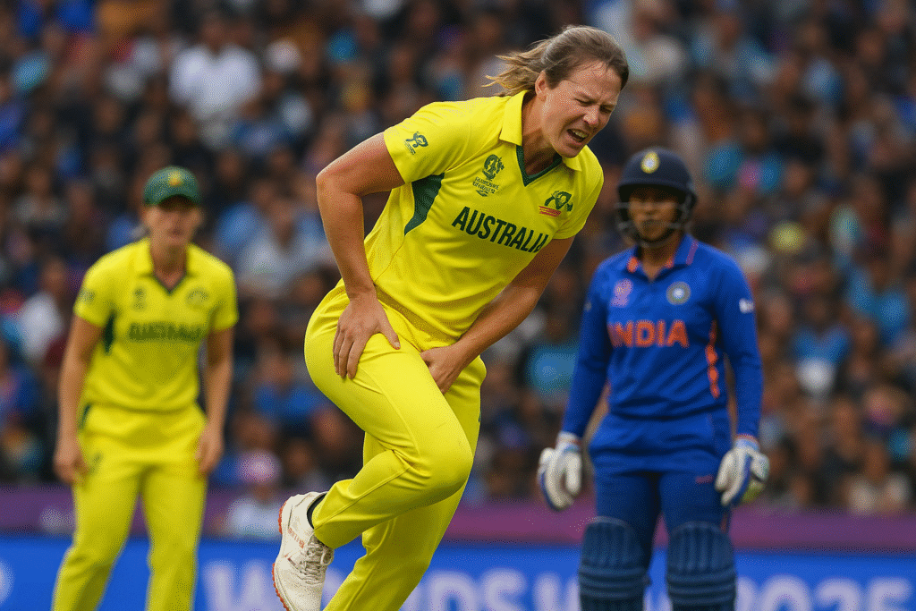 Ellyse Perry's World Cup Injury