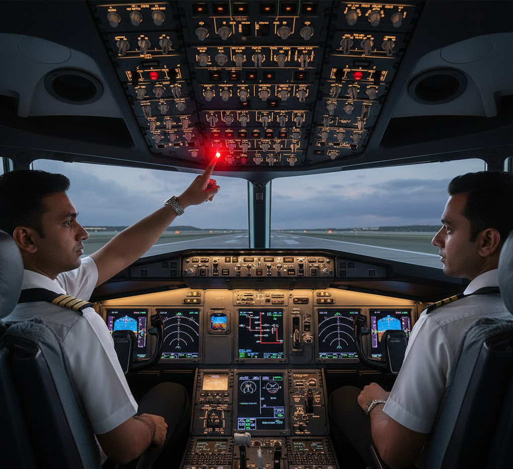 Indigo Emergency Landing