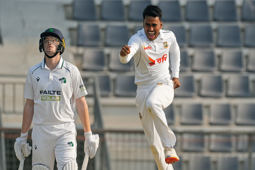 Bangladesh Dominate Ireland in 1st Test
