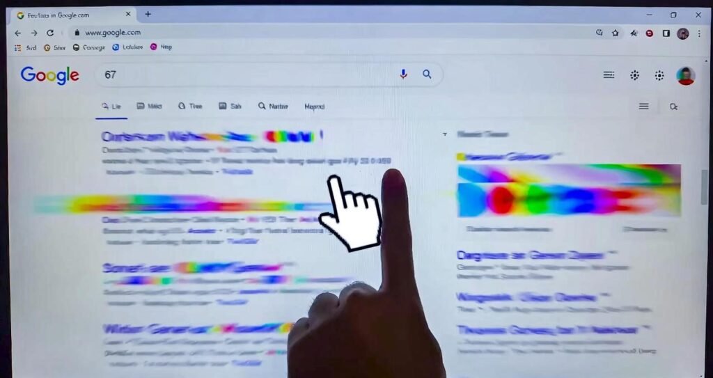 Discover the 67 Google Easter Egg